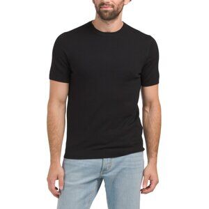 PORTER & ASH Black Sweater Knit Top